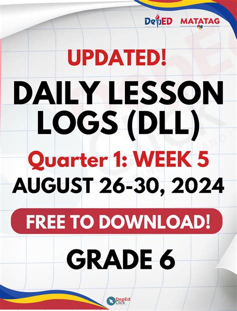 jakol grade 6|GRADE 6 DAILY LESSON LOGS (WEEK 5: Q1) AUGUST 26.